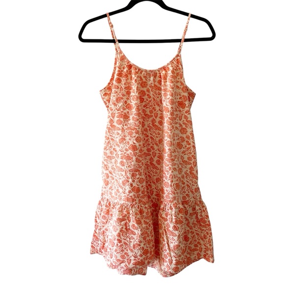 UNIVERSAL THREAD Orange Floral Mini Dress Small - Picture 4 of 6